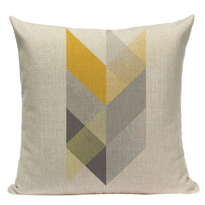 Green Pillow Cover Geometric Print Cushion Covers Pillow case Sofa Cushion Cover 45*45cm Decorative Throw Pillows Case