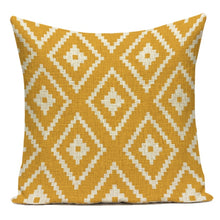 Carica l&#39;immagine nel visualizzatore della Galleria, Fodere per cuscini semplici nordici Fodere per cuscini decorativi per la casa a strisce gialle Fodere per cuscini Fodere per cuscini Fodere per cuscini per divano letto