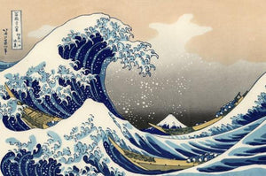 Great Wave Of Kanagawa Japan Vintage Canvas Art Poster And Prints Wall Painting No Frame Home Decor Picture For Living Room