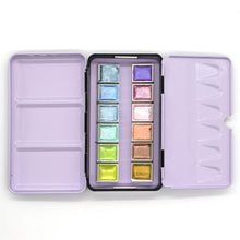 Load image into Gallery viewer, Seamiart 12/24 Watercolor Paint Set Metallic Glitter For Artists School Stationery Graffiti Tool Solid Pigment Art Supplies