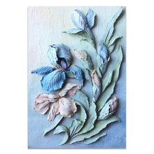 Carica l&#39;immagine nel visualizzatore della Galleria, Pittura a olio Stampa Arte della parete Fiore Pittura su tela per soggiorno Cuadros Decoracion Salon Poster sul muro Stampe per decorazioni per la casa