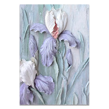 Carica l&#39;immagine nel visualizzatore della Galleria, Pittura a olio Stampa Arte della parete Fiore Pittura su tela per soggiorno Cuadros Decoracion Salon Poster sul muro Stampe per decorazioni per la casa