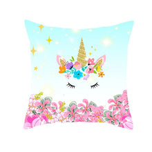 Загрузите изображение в программу просмотра галереи, Green Pillow Cover Geometric Print Cushion Covers Pillow case Sofa Cushion Cover 45*45cm Decorative Throw Pillows Case