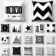 Загрузите изображение в программу просмотра галереи, Green Pillow Cover Geometric Print Cushion Covers Pillow case Sofa Cushion Cover 45*45cm Decorative Throw Pillows Case
