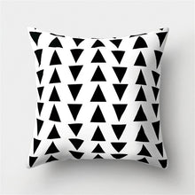 Загрузите изображение в программу просмотра галереи, Green Pillow Cover Geometric Print Cushion Covers Pillow case Sofa Cushion Cover 45*45cm Decorative Throw Pillows Case
