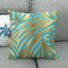 Cargar imagen en el visor de la galería, Funda de almohada, decoración de cojín de sofá, funda de cojín de lujo, funda de almohada de celosía geométrica, funda de almohada de Navidad