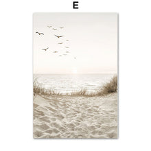 Charger l&#39;image dans la galerie, Blanc coquille plage fleur pissenlit mur Art toile peinture nordique affiches et impressions photos murales pour salon décor à la maison