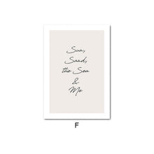 Carica l&#39;immagine nel visualizzatore della Galleria, Scandinavo Natura Paesaggio Tela Pittura Erba Ponte Spiaggia Tramonto Wall Art Poster Stampa nordica Immagine moderna Home Decor