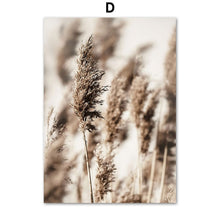 Laden Sie das Bild in den Galerie-Viewer, Strand Sanddünen Schilf Gras Vögel Abstrakte Linie Nordic Poster Wand Kunstdruck Leinwand Malerei Dekoration Bilder Für Wohnzimmer