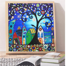 Laden Sie das Bild in den Galerie-Viewer, 5D DIY Spezielle Diamantmalerei Sonne Mandala Kreuzstich Mosaik Kristall Dekoration