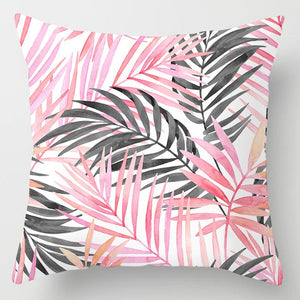 Pink Feather Pillowcase Decorative Sofa Cushion Case Bed Pillow Cover Home Decor Car Cushion Cover Cute Pillow Case 45*45cm