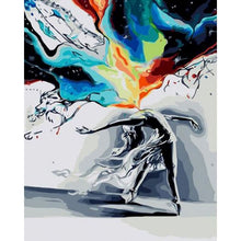 Laden Sie das Bild in den Galerie-Viewer, 60 × 75 cm Diy Rahmen Ballett Malen nach Zahlen Leinwand Figur Ölfarbe nach Zahlen handbemalt Diy Geschenk Home Wall Decor
