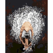 Laden Sie das Bild in den Galerie-Viewer, 60 × 75 cm Diy Rahmen Ballett Malen nach Zahlen Leinwand Figur Ölfarbe nach Zahlen handbemalt Diy Geschenk Home Wall Decor