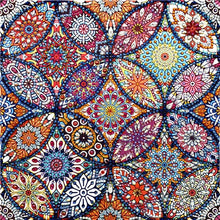 Cargar imagen en el visor de la galería, DIY diamante pintura especial flor Mandala diamante 5D bordado pintura punto de cruz mosaico cristal diamante pegatina decoración