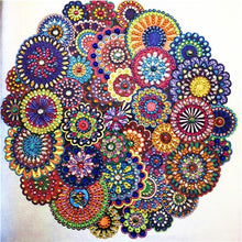 Cargar imagen en el visor de la galería, DIY diamante pintura especial flor Mandala diamante 5D bordado pintura punto de cruz mosaico cristal diamante pegatina decoración