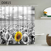 Load image into Gallery viewer, YOMDID Polyester Fiber Bath Curtain 3d Printed Shower Curtain with 12 Hooks for Home Bathroom Decor Bath Screen Cortina de ducha