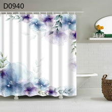 Load image into Gallery viewer, YOMDID Polyester Fiber Bath Curtain 3d Printed Shower Curtain with 12 Hooks for Home Bathroom Decor Bath Screen Cortina de ducha
