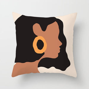Fodera per cuscino con disegni al tratto astratti semplici nordici nuovissima Morandi Federa per cuscini decorativi Cuscini moderni per divano del soggiorno