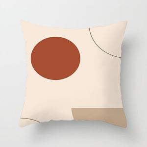 Brand New Nordic Simple Abstract Line Drawings Cushion Case Morandi Decorative Pillows Case Modern Livingroom Sofa Throw Pillows