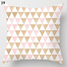 Carica l&#39;immagine nel visualizzatore della Galleria, Nuova federa per cuscino con piume di fiori di rosa rosa Federa per cuscino moderna Copricuscino in stile nordico Copridivano decorativo per cuscini per divano