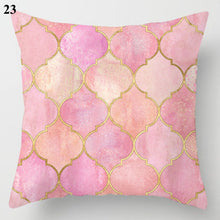 Carica l&#39;immagine nel visualizzatore della Galleria, Nuova federa per cuscino con piume di fiori di rosa rosa Federa per cuscino moderna Copricuscino in stile nordico Copridivano decorativo per cuscini per divano