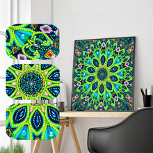 Laden Sie das Bild in den Galerie-Viewer, Blumen-Diamant-Malkits für Erwachsene, 5D-Diamanten-Kunst mit vollem Werkzeug, Zubehör, Mosaik-Mandala-Bilder, DIY Arts Dotz Craft