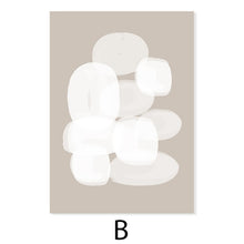 Load image into Gallery viewer, Modern Abstract Line Art Beige Black Minimalist Canvas Painting Poster Print Wall Pictures Living Room Interior Home Decoration