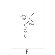 Load image into Gallery viewer, Modern Abstract Line Art Beige Black Minimalist Canvas Painting Poster Print Wall Pictures Living Room Interior Home Decoration