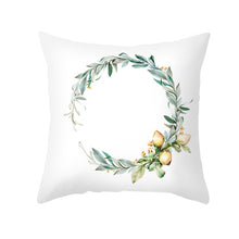 Charger l&#39;image dans la galerie, Nordique Frais Jaune Citron Imprimé Taie D&#39;oreiller Chaude Simple Polyester Coussin Cas Floral Lettres Oreillers Cas Décoratif Canapé Canapé