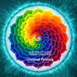 Huacan Full Square Diamond Painting Mandala 5D DIY Diamond Embroidery New Arrival Home Decor Craft Kit