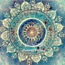 Load image into Gallery viewer, Huacan Full Square Diamond Painting Mandala 5D DIY Diamond Embroidery New Arrival Home Decor Craft Kit