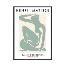 Carica l&#39;immagine nel visualizzatore della Galleria, Nordic Picasso Matisse Pittura su tela William Morris Poster e stampe Linea astratta Pianta Immagini di arte della parete Decorazione del soggiorno