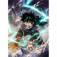 Laden Sie das Bild in den Galerie-Viewer, Japanische Anime My Hero Academia Poster Bilder Comics Wandkunst Leinwand Gemälde für Schlafzimmer Wohnzimmer Heimdekoration Cuadros