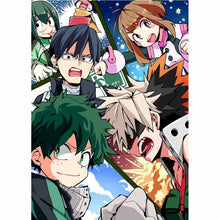 Laden Sie das Bild in den Galerie-Viewer, Japanische Anime My Hero Academia Poster Bilder Comics Wandkunst Leinwand Gemälde für Schlafzimmer Wohnzimmer Heimdekoration Cuadros