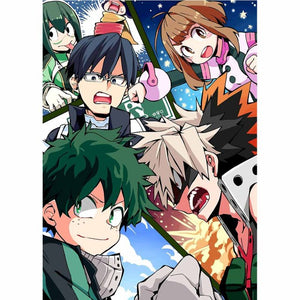 Japanese Anime My Hero Academia Poster Pictures Comics Wall Art Canvas Painting for Bedroom Living Room Home Decoration Cuadros