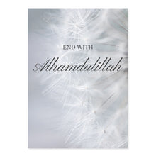 Carica l&#39;immagine nel visualizzatore della Galleria, Islamico Insha Allah fioritura floreale dente di leone blu poster tela pittura arte della parete stampa immagini camera da letto interni decorazioni per la casa