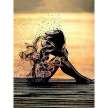 Load image into Gallery viewer, GATYZTORY DIY Painting By Numbers Pearl Earring Girl Paint By Numbers For Adults Milkmaid Picture Frames 40x50cm Wall Decor Art