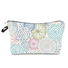 Cargar imagen en el visor de la galería, FUDEAM, bolsa de almacenamiento de viaje portátil con patrón de Mandala de poliéster para mujer, artículos de tocador, bolsa de cosméticos, bolsa de maquillaje impermeable para mujer