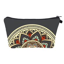 Cargar imagen en el visor de la galería, FUDEAM, bolsa de almacenamiento de viaje portátil con patrón de Mandala de poliéster para mujer, artículos de tocador, bolsa de cosméticos, bolsa de maquillaje impermeable para mujer