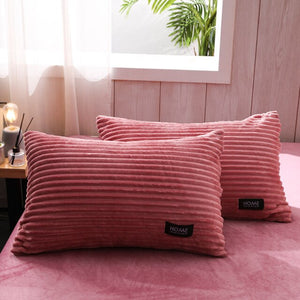 Velvet Pillow Case Soft Skin-friendly Household Pillow Covers