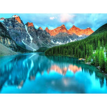 Load image into Gallery viewer, Painting By Numbers On Canvas With Frame Diy Kit For Adults Scenery Drawing Acrylic Paint Oil Picture Of Coloring By Numbers Art