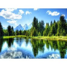 Load image into Gallery viewer, Painting By Numbers On Canvas With Frame Diy Kit For Adults Scenery Drawing Acrylic Paint Oil Picture Of Coloring By Numbers Art