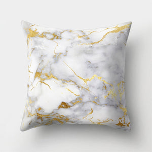 Brief Marble Geometric Sofa Decorative Cushion Cover Pillow Pillowcase Polyester 45*45 Throw Pillow Home Decor Pillowcover 40507