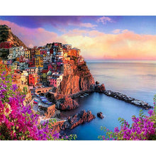 Load image into Gallery viewer, City Landscape Painting By Numbers For Adults DIY Kits HandPainted On Canvas With Framed Oil Picture Drawing Coloring By Number