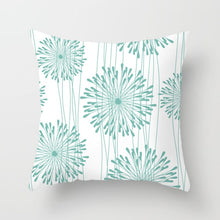 Cargar imagen en el visor de la galería, Gran oferta de fundas de cojines nórdicos de color azul claro, funda decorativa geométrica moderna para cojines, funda para sofá cama, funda para cojines, decoración del hogar