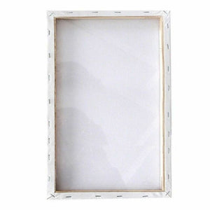White Blank Square Artist Canvas Wooden Board Frame Primed Oil Acrylic Painting