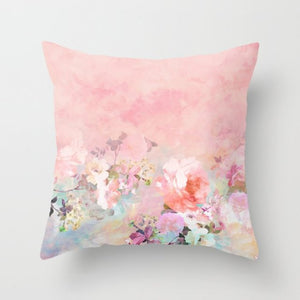 Nuova federa per cuscino geometrica nordica per ragazze rosa calda creativa con motivi rosa federa per divano moderno cuscini decorativi per divano