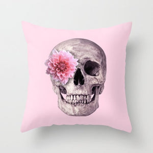 New Nordic Pink Girls Geometric Cushion Case Hot Creative Pink Patterns Pillows Case Modern Sofa Couch Decorative Throw Pillows