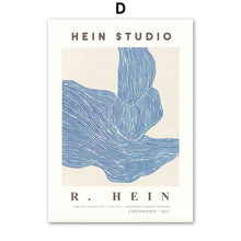 Laden Sie das Bild in den Galerie-Viewer, Abstrakte Linie Geometrie Kurve Mädchen Wand Kunstdruck Leinwand Gemälde Moderne Nordic Poster Galerie Wandbild Für Wohnzimmer Dekor