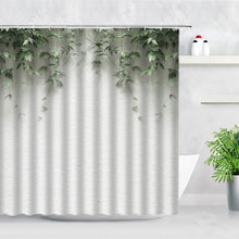 Load image into Gallery viewer, Waterproof Shower Curtain Set Pink Rose Lavender Flowers Simple Style Home Fabric Bathroom Decor Bath Curtains Hooks Wall Screen